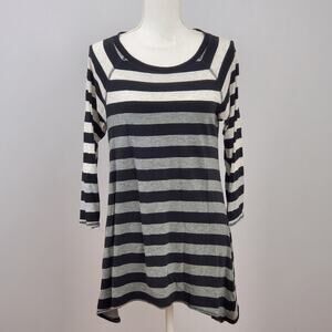 Calvin Klein Striped Tunic Top